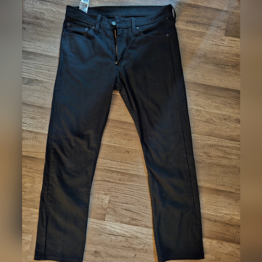 Levi's 513 31x30 black jeans